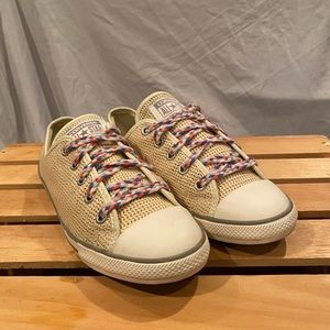 Converse All Star Mesh Lace Up Sneakers Wmn Size 8